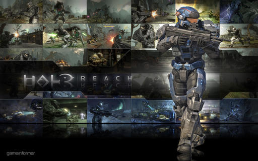 Halo: Reach - Обои и описания персонажей от Gameinformer